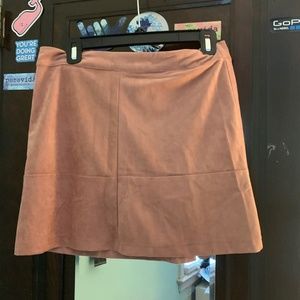 lulus pink skirt